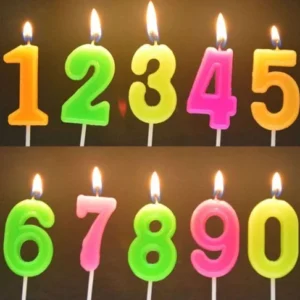 BIRTHDAY NUBER CANDLE