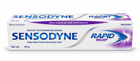 SENSODYNE RAPPID RILIEF TOOTHPASTE 40G