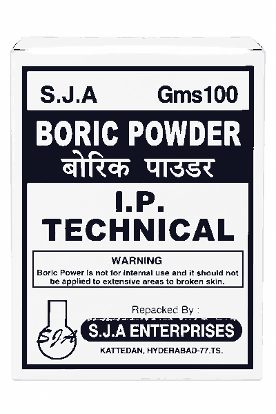S.J.A BORIC POWDER 100G