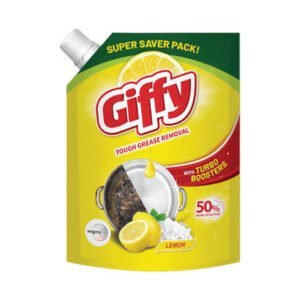 GIFFY TOUGH GREASE REMOVAL LEMON GEL 120ML