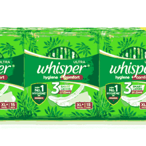 WHISPER XL SIZE 30+15PADS