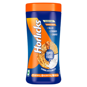 HORLICKS ALMONDS OATS AND MILLETS 500G