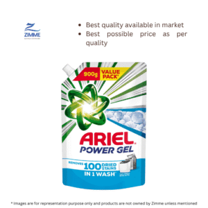ARIEL POWER GEL TOP LOAD LIQUID 900GM