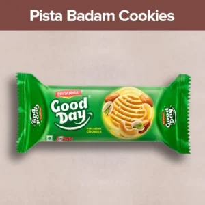 BRITANNIA GOOD DAY PISTA BADAM COOKIES 112.7G