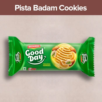 BRITANNIA GOOD DAY PISTA BADAM COOKIES 112.7G