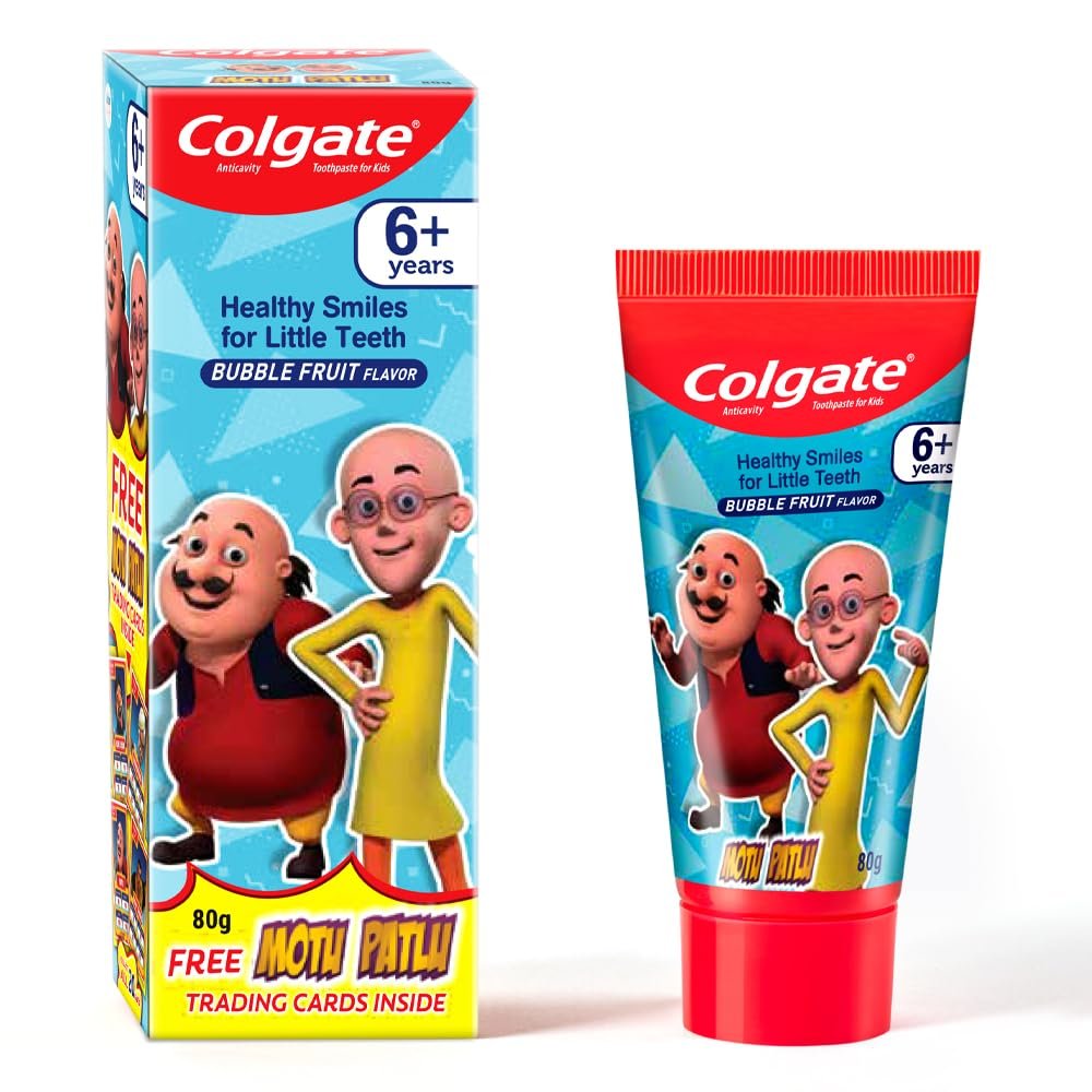 COLGATE KIDS TOOTHPASTE BUBBLE FRUIT 80G