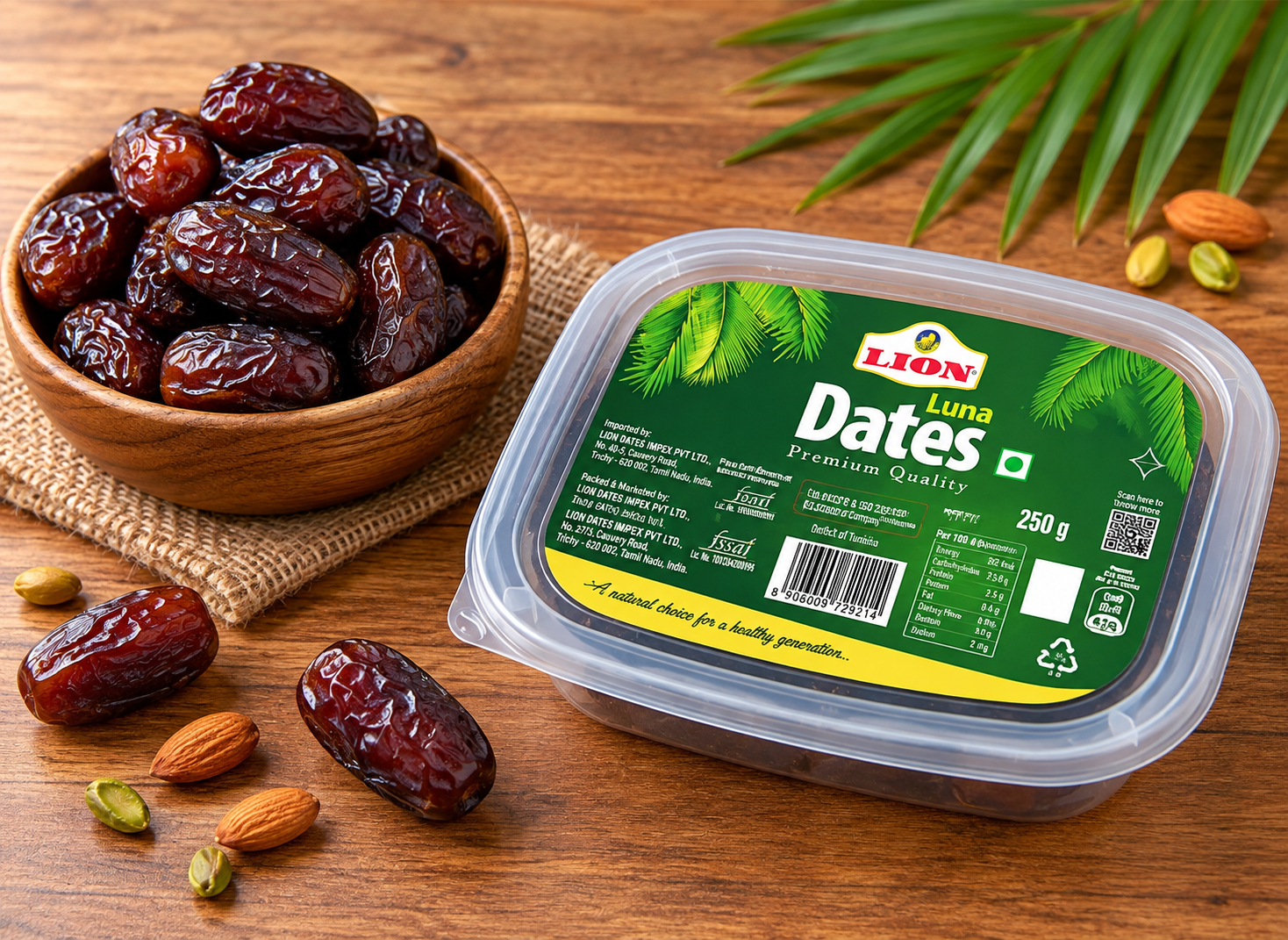 LION LUNA DATES 250G