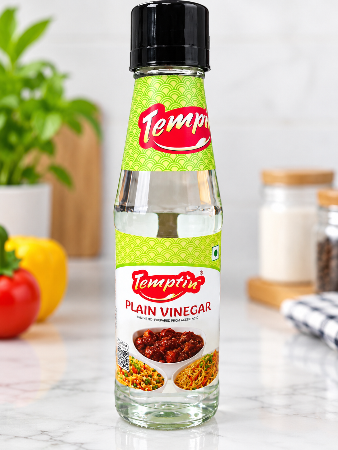 TEMPTIN PLAIN VINEGAR 170ML