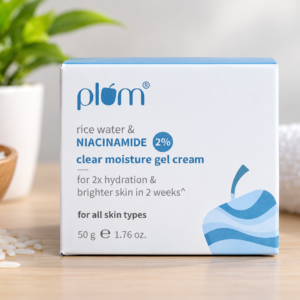 PLUM RICE WATER & NIACINAMIDE CLEAR MOISTURE GEL CREAM 50G