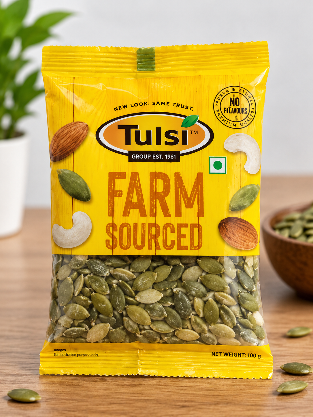 TULSI PUMPKIN SEEDS 100GM