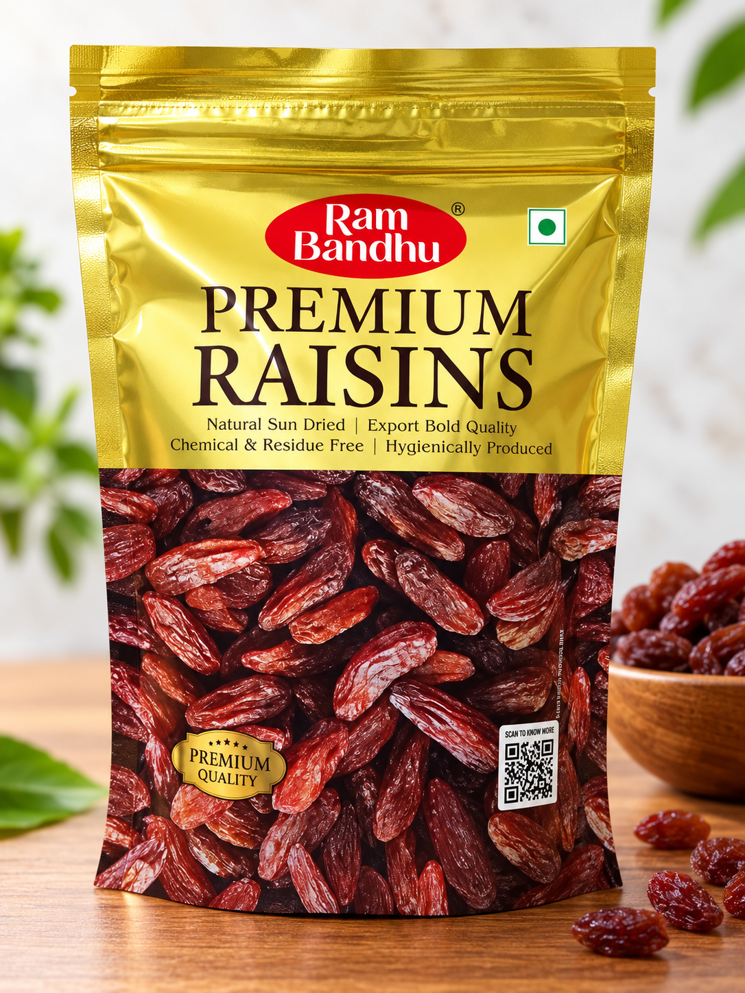 RAM BANDHU PREMIUM RAISINS 200GRM
