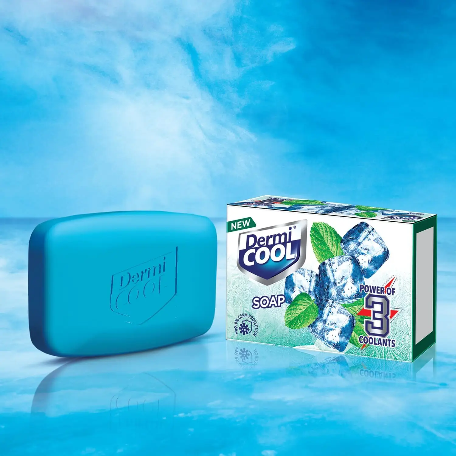 DERMI COOL MENTHOL REGULAR SOAP 75G
