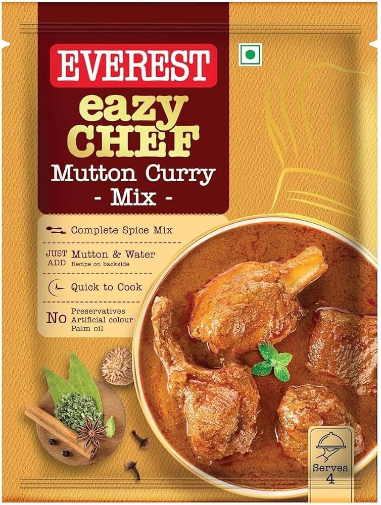 EVEREST EAZY CHEF MUTTON CURRY MIX MASALA 80GM