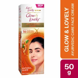 GLOW & LOVELY AYURVEDI KUMKUMADI & CHANDAN FACE CREAM 50G