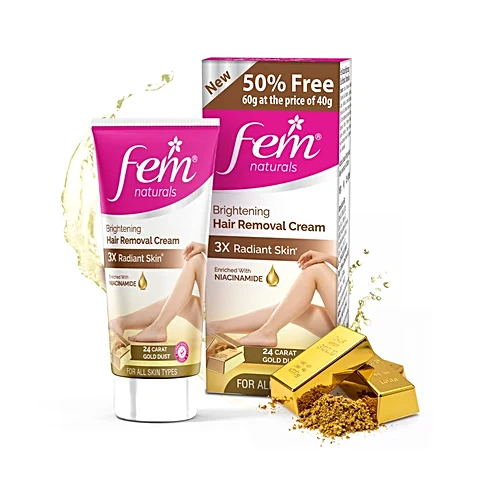 FEM HAIR REMOVAL CREAM FOR ALL SKIN TYPES 60G