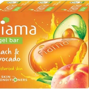 FIAMA GEL BAR PEACH & AVOCADO BATHING BAR 375G