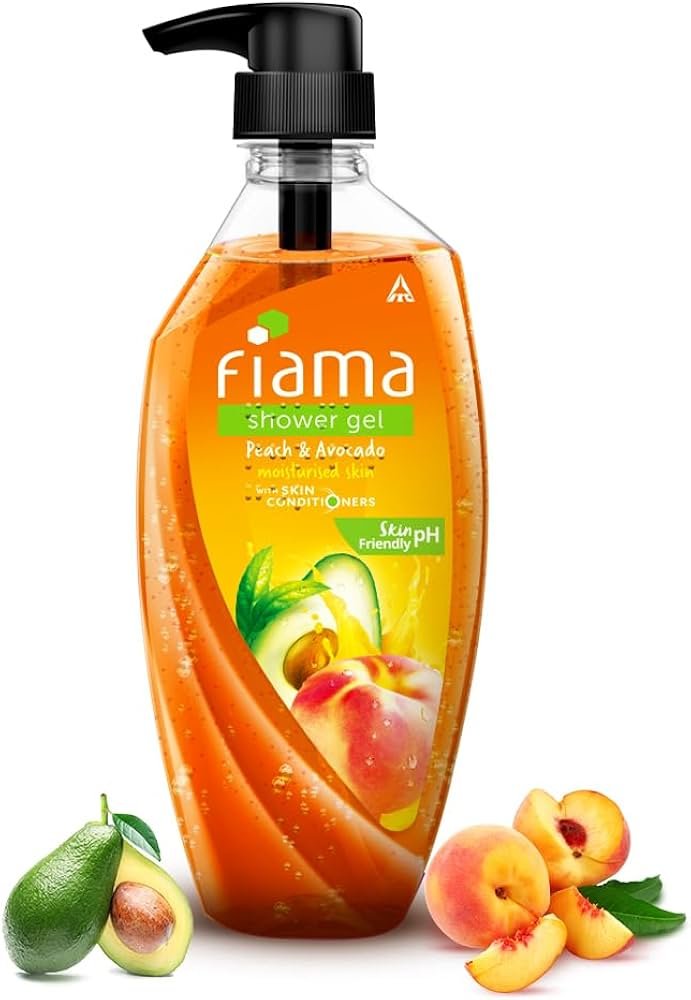 FIAMA PEACH & AVOCADO MOISTURISED SKIN SHOWER GEL 500ML