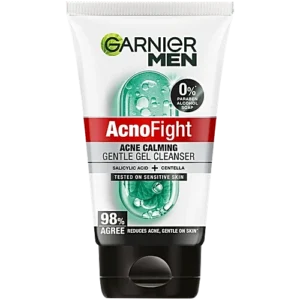 GARNIER MEN ACNO FIGHT GENTLE GEL CLEANSER 100GM