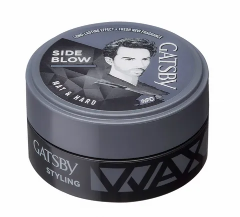 GATSBY HAIR GEL SIDE BLOW MAT & HARD 75G