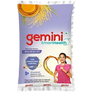 GEMINI RICE BRAN OIL 870GM