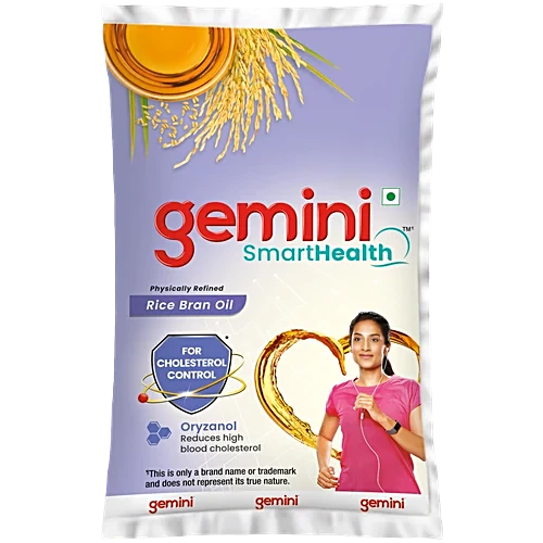 GEMINI RICE BRAN OIL 870GM