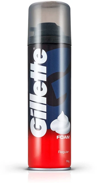 GILLETTE FOAM REGULAR 196GM