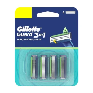 GILLETTE GUARD 3 IN 1 4 BLADE