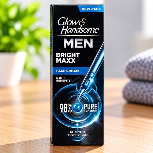 GOLW & HANDSOME MEN BRIGHT MAXX FACE CREAM 25GM