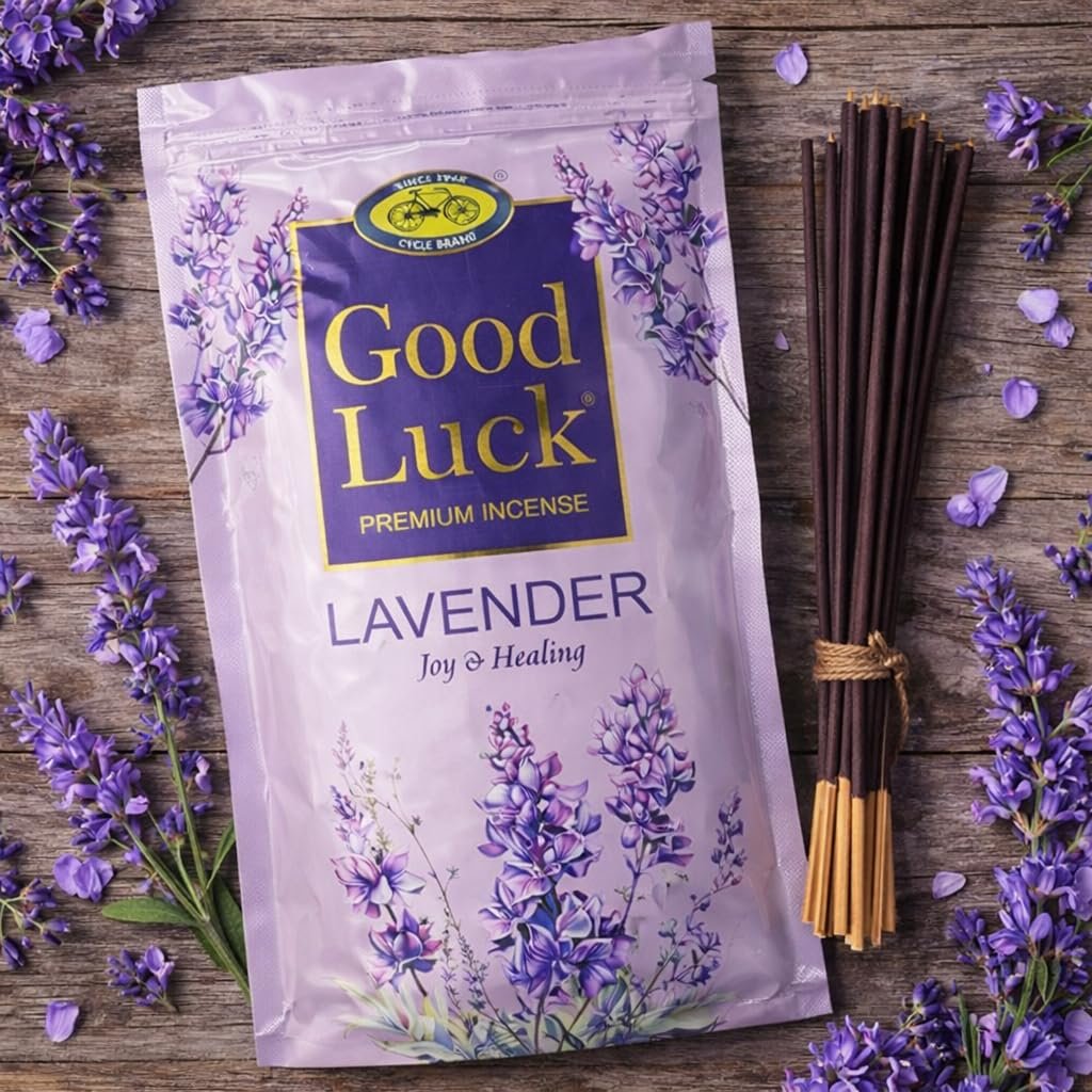 GOOD LUCK LAVENDER AGARBATTI 200G