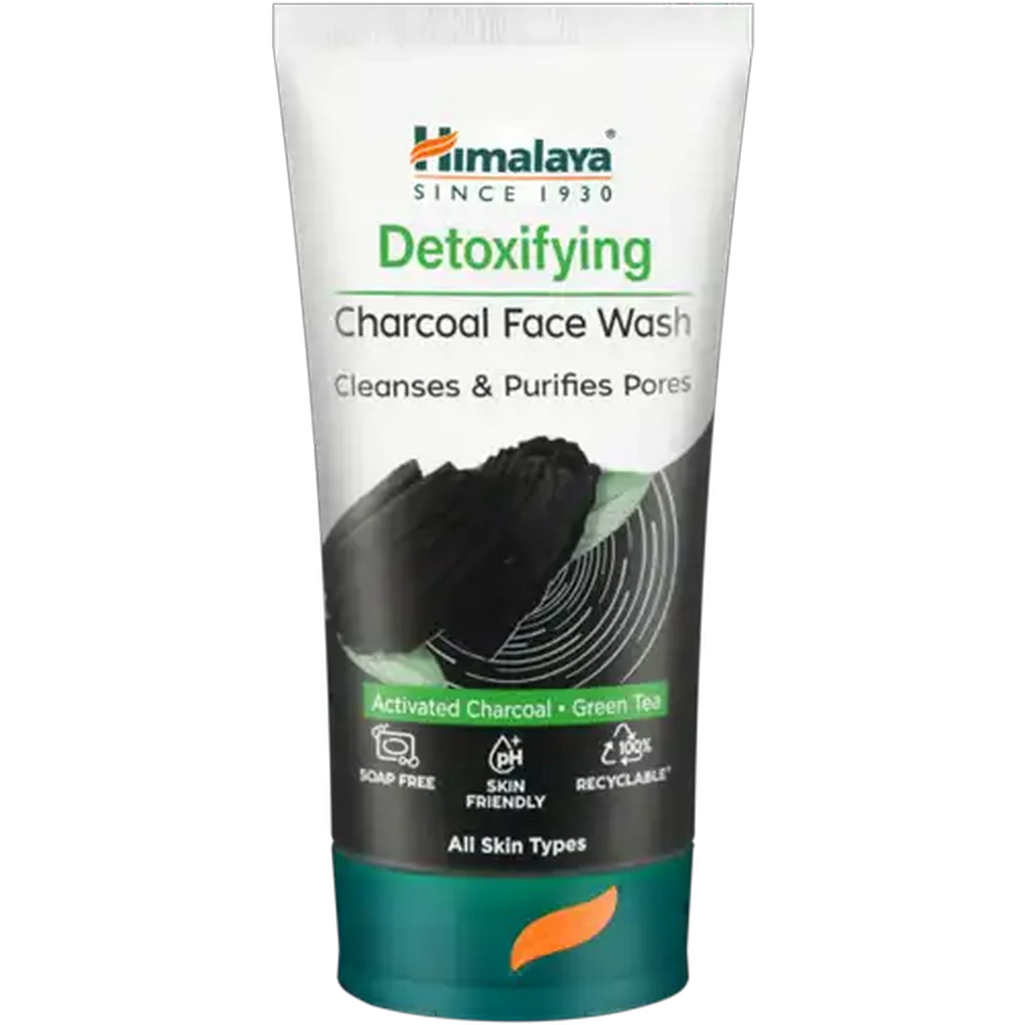 HIMALAYA POLLUTION DETOX CHARCOAL FACE WASH 100ML