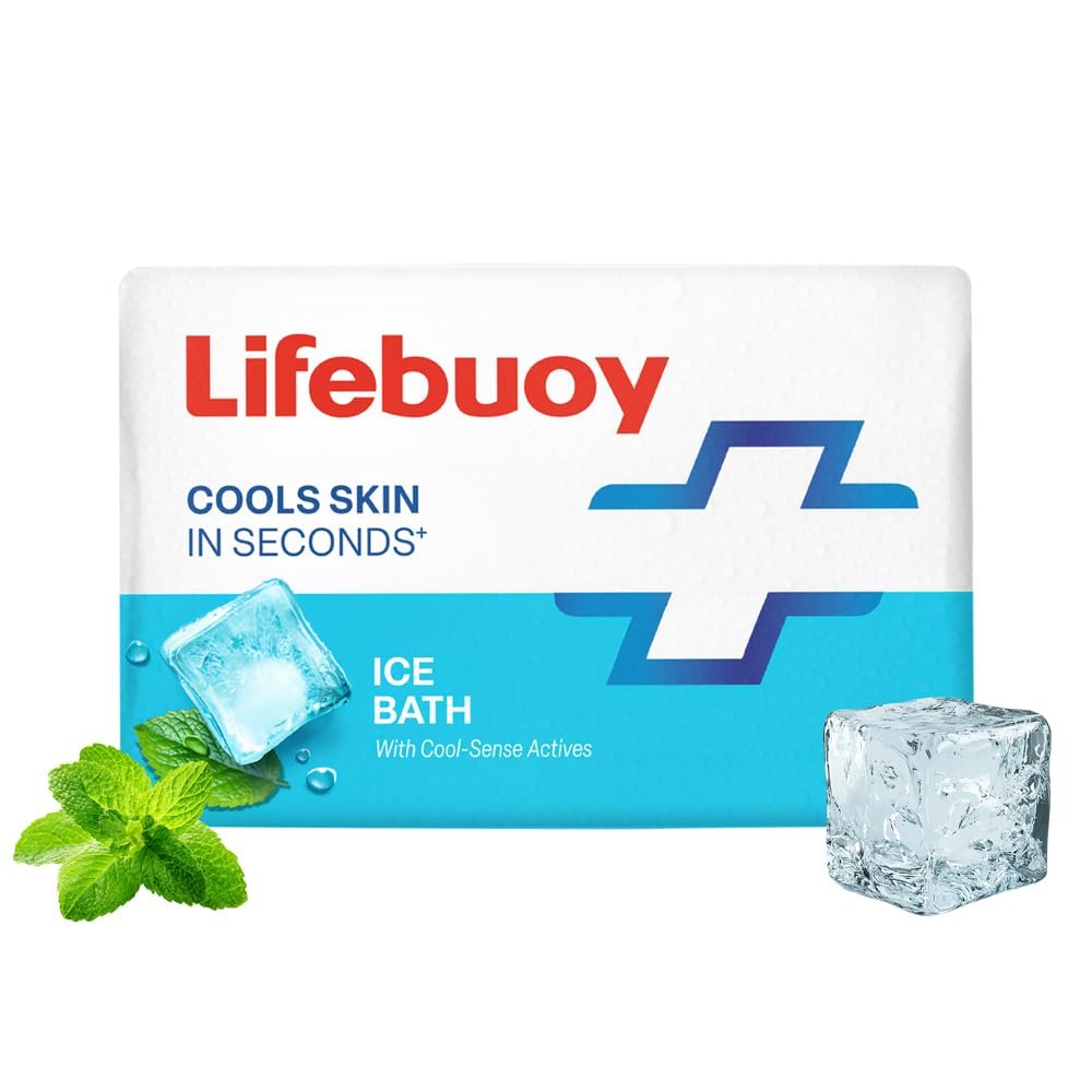 LIFEBUOY COOLS SKIN ICE BATH SOAP 100G