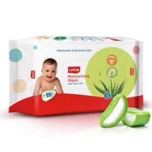 LUVLAP MOISTURISING WIPES WITH ALOE VERA 72N