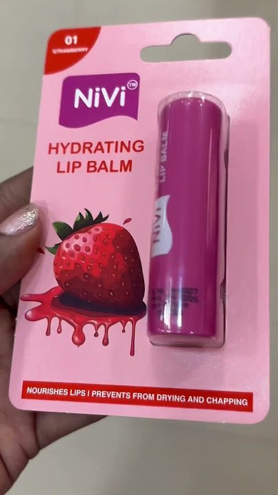 NIVI HYDRATING LIP BALM STRAWBERRY