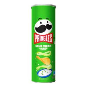 PRINGLES SOUR CREAM & ONION 102G