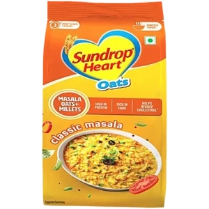 SUNDROP HEART OATS CLASSIC MASALA 500G
