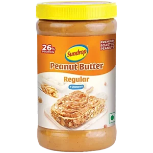 SUNDROP PEANUT BUTTER REGULAR CRUNCHY 462GM