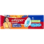 WHISPER CHOICE REGULAR 6PADS