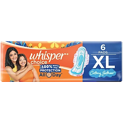 WHISPER CHOICE XL 6PADS