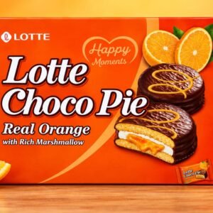 LOTTE CHOCO PIE REAL ORANGE 450G