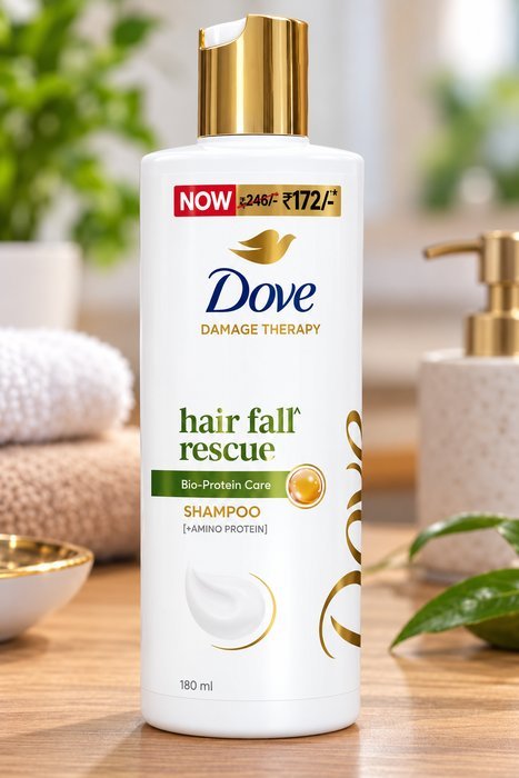 DOVE HAIR FALL RESCUE SHAMPOO 180ML