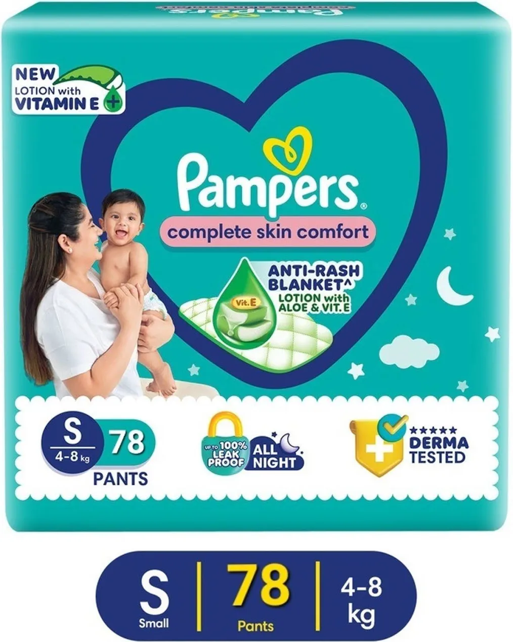 PAMPERS SMALL SIZE 78PANTS