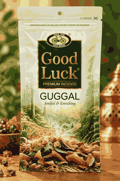 GOOD LUCK GUGGAL AGARBATTI 100GM