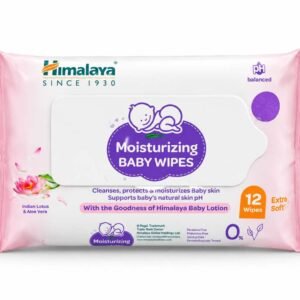 HIMALAYA MOISTURIZING BABY WIPES 12N