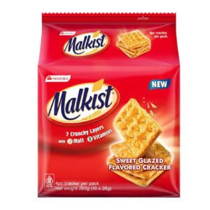 MALKIST SWEET GLAZED CRACKER BISCUITS 296G