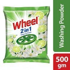 WHEEL 2 IN 1 DETERGENT POWDER 500G