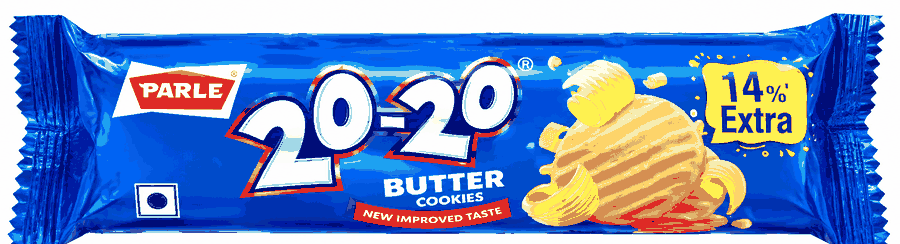 PARLE 20 20 BUTTER COOKIES 68.8G