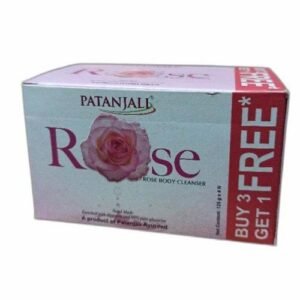 PATANJALI ROSE BODY CLEANSER 4N*125G