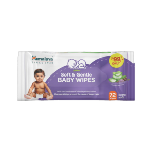 HIMALAYA SOFT&GENTLE BABY WIPES 72WIPES