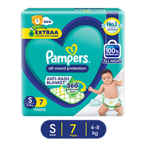PAMPERS SMALL SIZE 7 PANTS