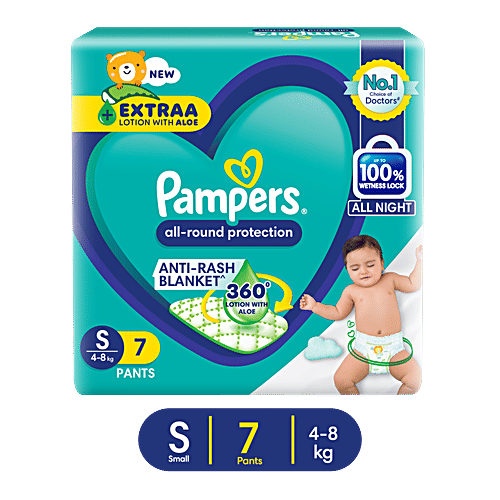 PAMPERS SMALL SIZE 7 PANTS